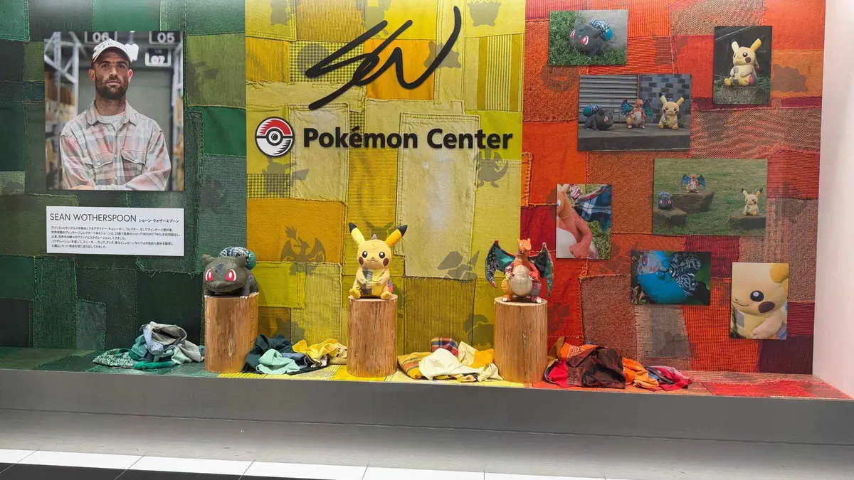Private car parked outside Pokémon Center TOKYO DX ahead of a Pokémon Cafe visit, private Pokémon tour in Tokyo