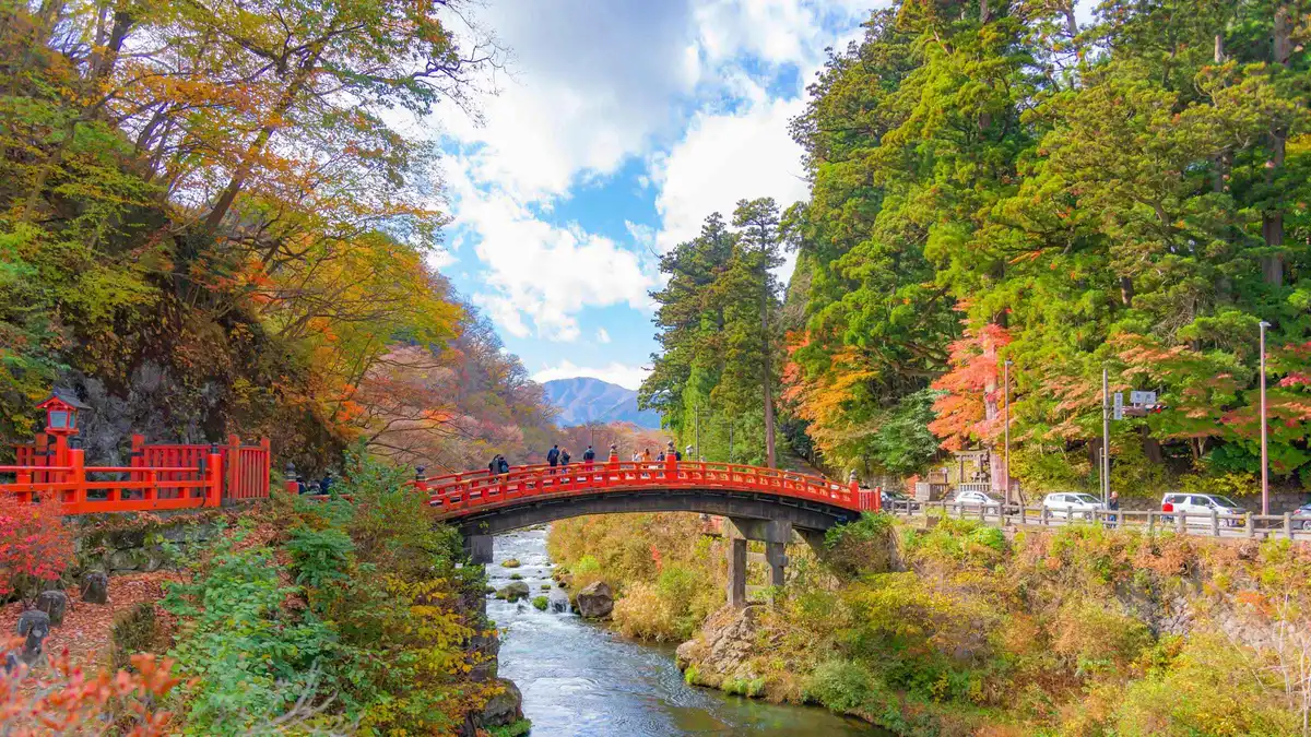 Toshogu Shrine and Kegon Falls viewed on a Nikko day trip from Tokyo, Nikko Japan